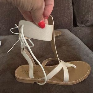 Altar’d state lace up sandals